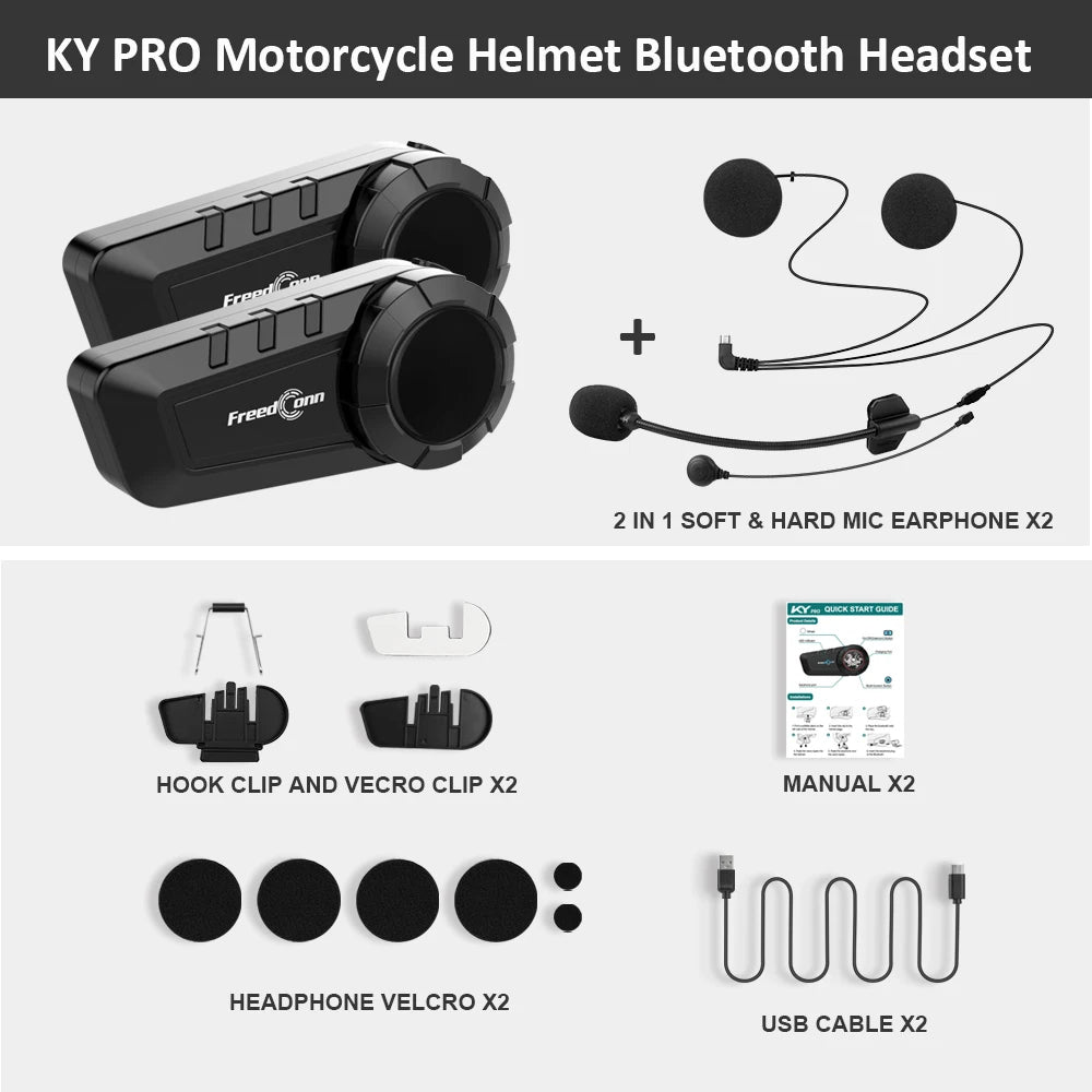 Interkom Motocyklowy FreedConn