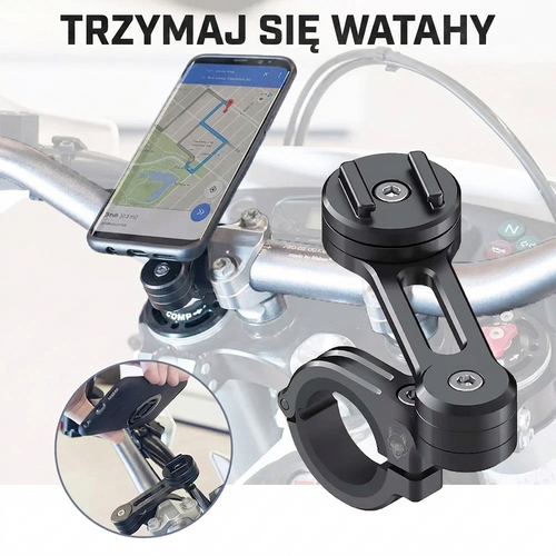 Aluminiowy Uchwyt Motocyklowy Wataha IronClaw