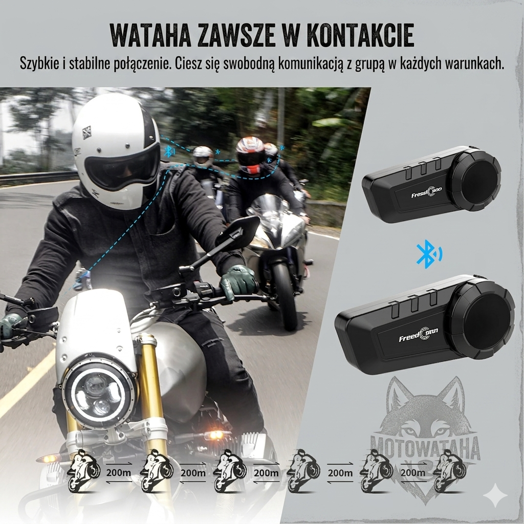 Interkom Motocyklowy FreedConn