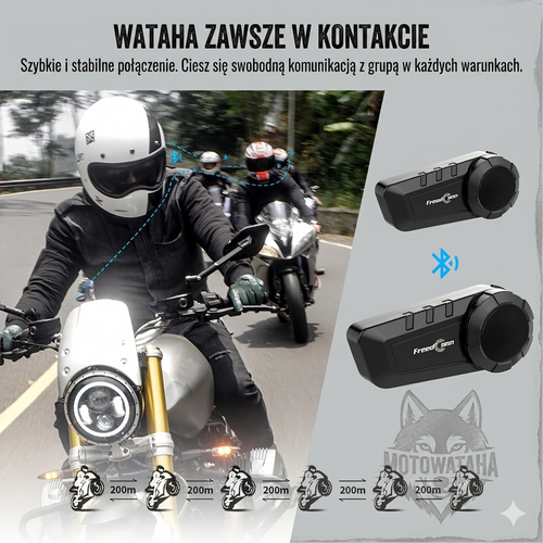 Interkom Motocyklowy FreedConn